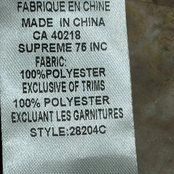 LADY DUTCH HIGH SOCIETY sleeveless peach blouse , sz SM and LG . Long fringes - Picture 15 of 16